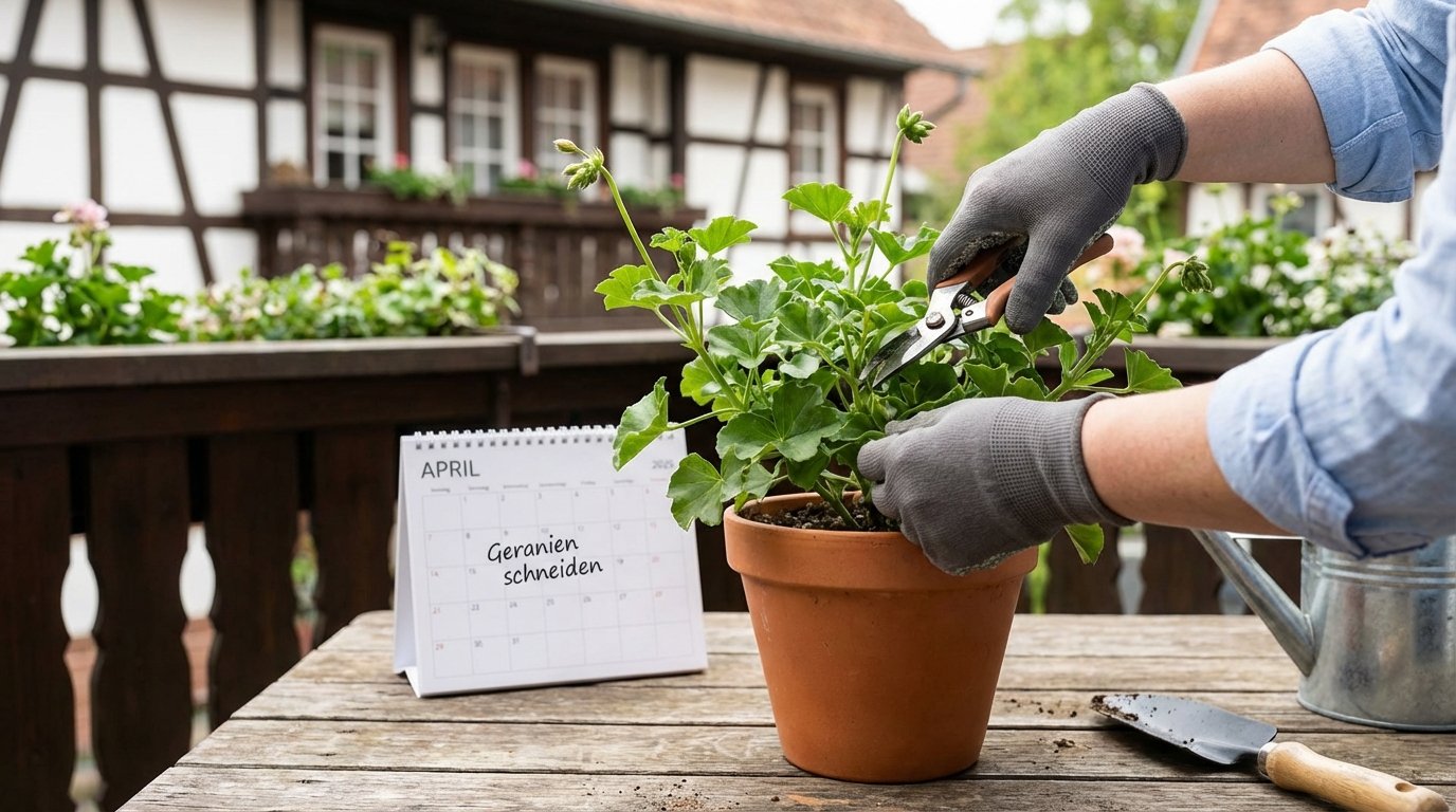 Das ist das Geheimnis der elsässischen Balkone: diese erstaunliche Manipulation Mitte April produziert spektakuläre Geranien
