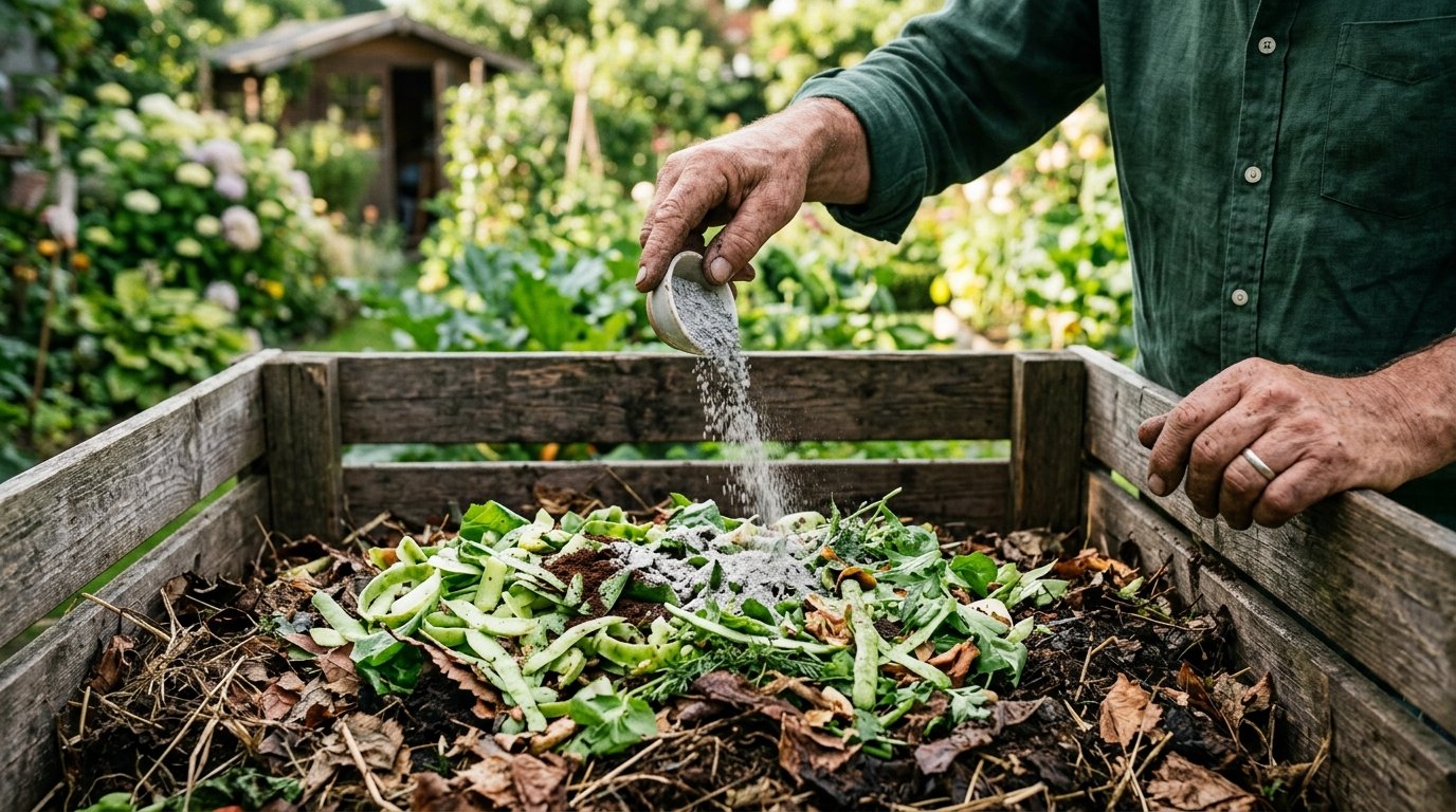 Die Alten fügten dieses Pulver am Abend in ihren Kompost hinzu: er war in 10 Tagen fertig