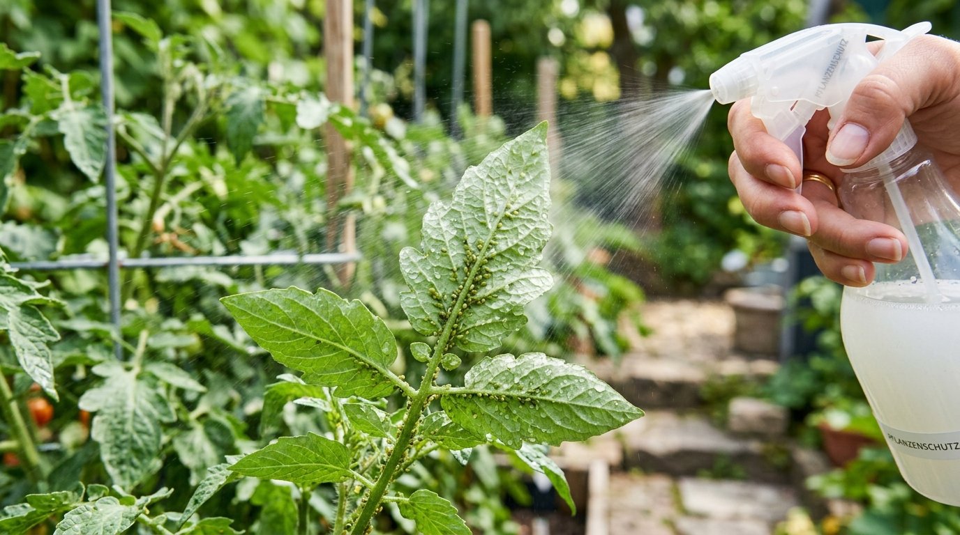 Hier ist der Trick mit diesem Badezimmerprodukt, das endlich Ihre Tomatenpflanzen vor Schädlingen retten kann
