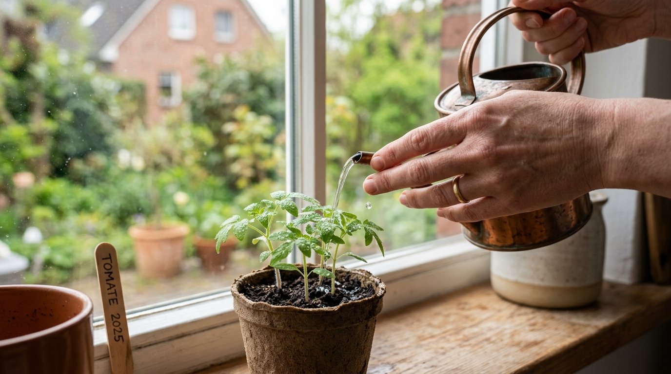 « Meine Sämlinge sterben bei jeder Bewässerung » : ein Gemüsegärtner sagte mir, das Wasser aus dem Schlauch zu berühren bevor zu gießen, ich habe verstanden
