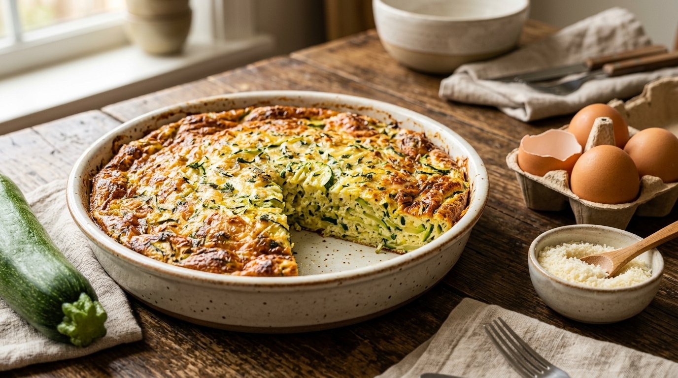 « Seit diesem Gericht kaufe ich keinen Mürbeteig mehr » : 4 Eier, Zucchini und das ist alles