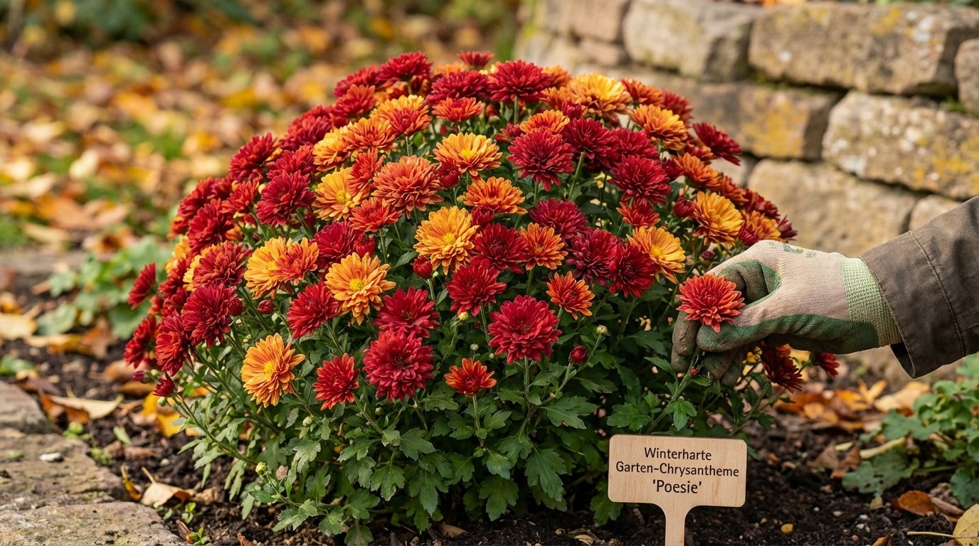 Sie blüht bis zum Monat Oktober: diese Pflanze bietet eine Explosion von Farbe im Garten